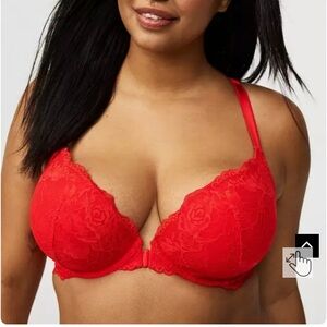 Red Lace Bra